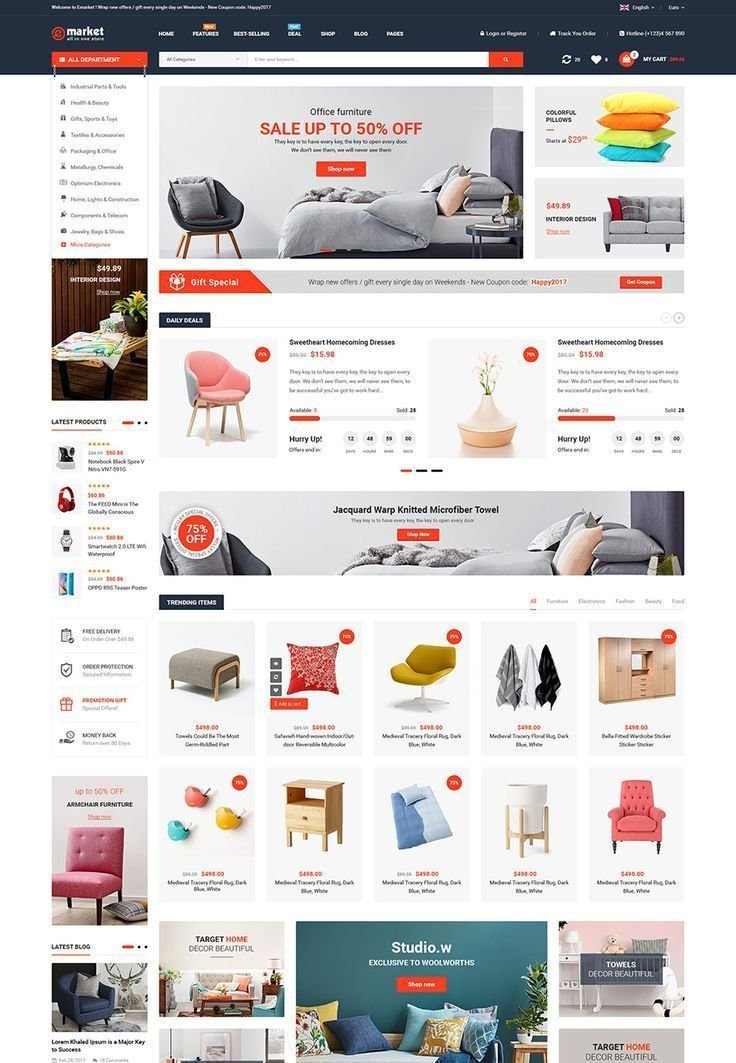 Custom CRM web application interface