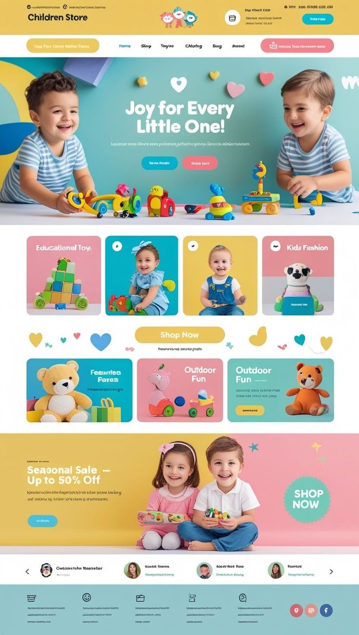Professional company website redesign